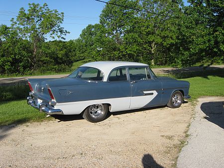 1956 Plymouth on Arrival